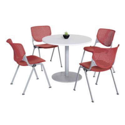 TABLE,4 COR CHAIRS,WL